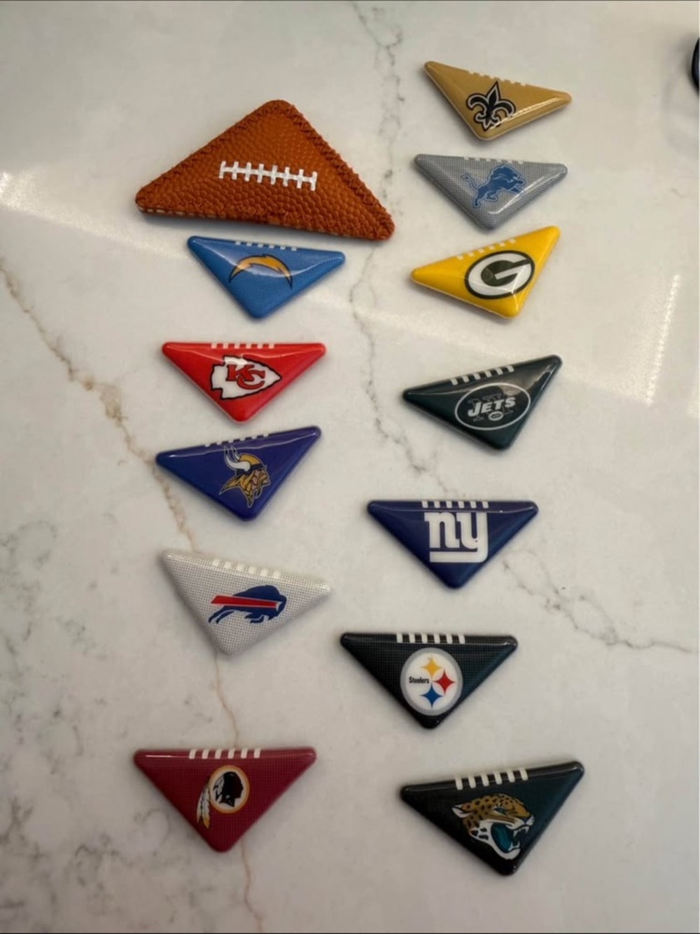 NFL Tabletop Footballs -Flick It bundle - Picture 2 of 2